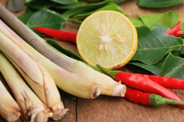 Mix pişirme için - baharatlı Tayland gıda