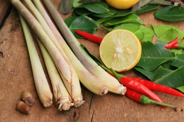 Mix pişirme için - baharatlı Tayland gıda