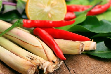 Mix pişirme için - baharatlı Tayland gıda