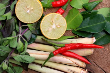 Mix pişirme için - baharatlı Tayland gıda