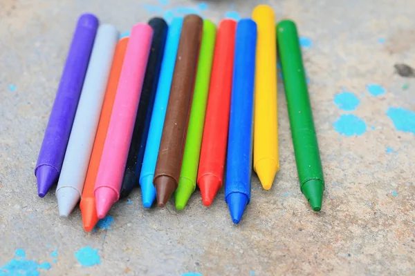 Crayones de cera — Foto de Stock