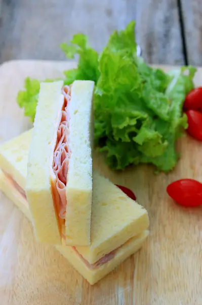 Tasty sandwiches — Stock Photo, Image