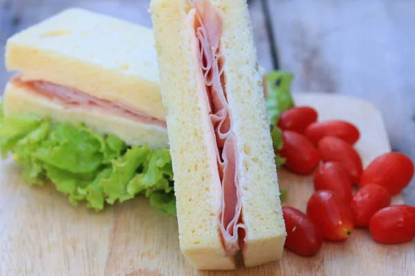 Tasty sandwiches — Stock Photo, Image