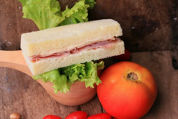 Panini gustosi pane al burro — Foto Stock