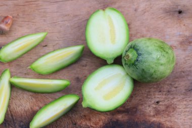 ahşap vintage bebek kavun