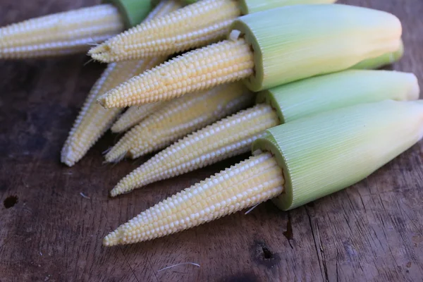 Świeża kukurydza dziecka — Zdjęcie stockowe
