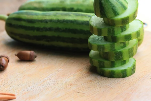 Gemüse frische Gurken — Stockfoto