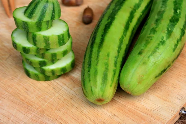 Vegetables fresh cucumber — Stock Photo, Image