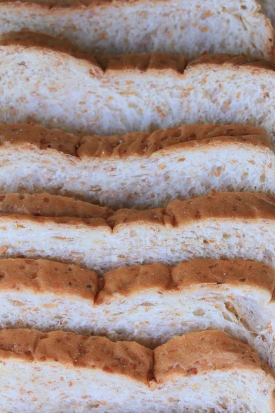 Whole wheat bread slice — Stock Photo, Image