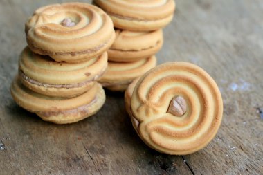 lezzetli krem kurabiye