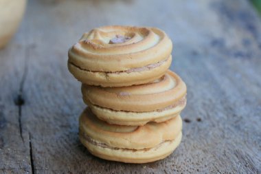 lezzetli krem kurabiye