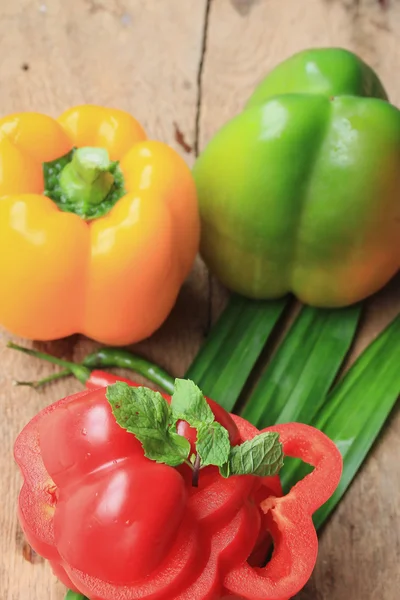 Peperoni dolci colorati — Foto Stock