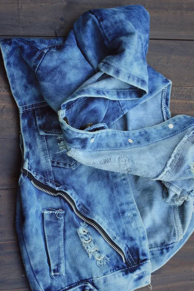 Vintage fond de jeans — Photo