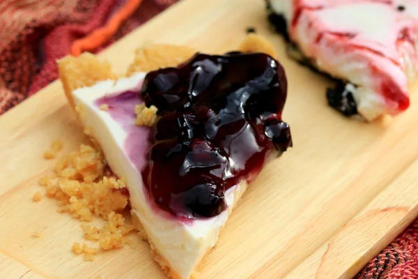 Blue berry cheese cake — Stock Photo, Image