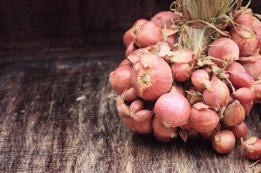 Arpacık ahşap vintage üzerinde