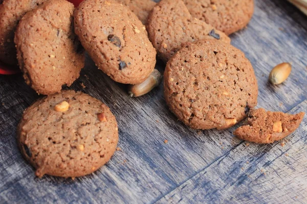 Galletas de chocolate sabroso chip —  Fotos de Stock