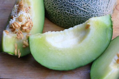 Taze yeşil kavun