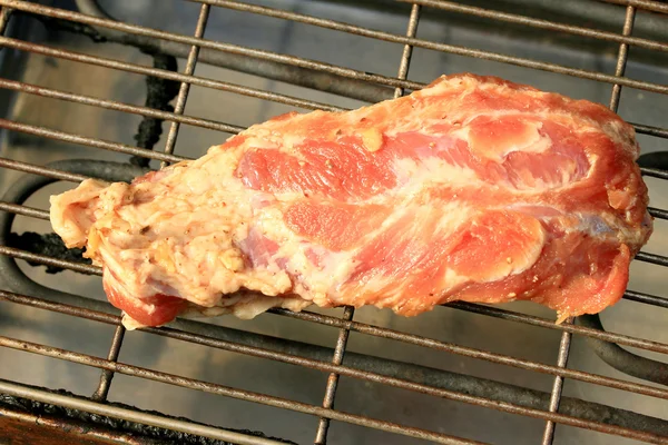 Carne di maiale alla griglia — Foto Stock