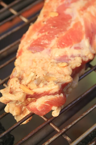 Carne di maiale alla griglia — Foto Stock
