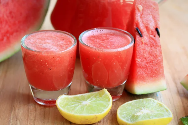 Watermelon smoothies — Stock Photo, Image