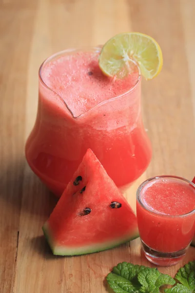 Watermelon smoothies — Stock Photo, Image