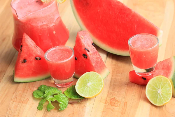 Watermelon smoothies — Stock Photo, Image