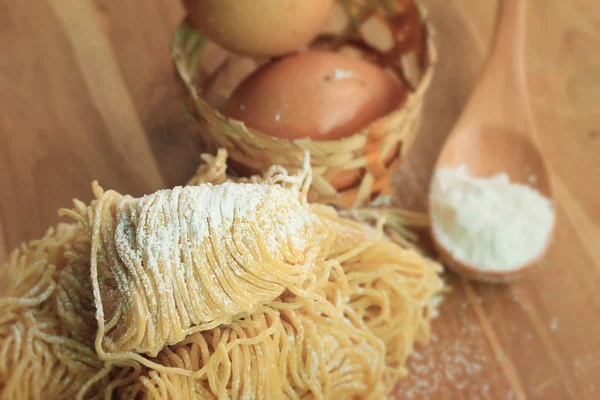 Egg noodles — Stock Photo, Image