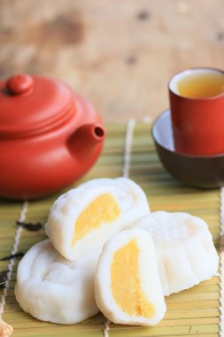 Mochi Japon tatlısı.