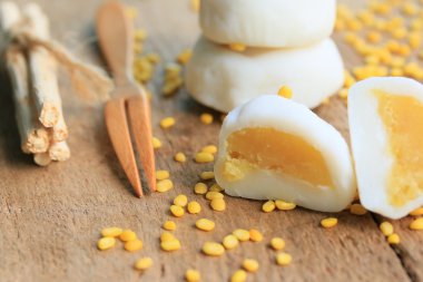 Mochi Japon tatlısı.