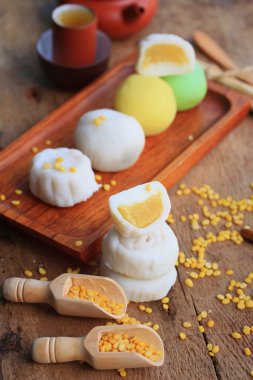 Mochi Japon tatlısı.