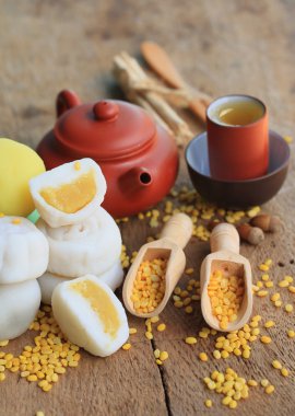 Mochi Japon tatlısı.