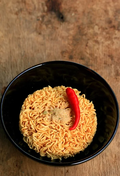 Αποξηραμένα στιγμιαία noodles — Φωτογραφία Αρχείου