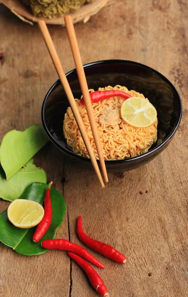 Dried instant noodles — Stock Photo, Image