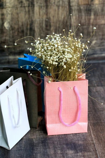 Papers for shopping bag — Stock Photo, Image