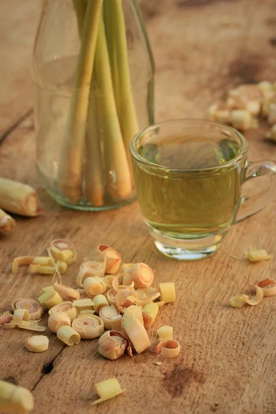 Citronella tè caldo — Foto Stock