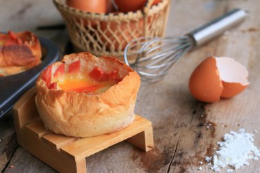 pişirme pişmiş ekmek jambon peynir