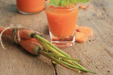 taze havuç suyu ile