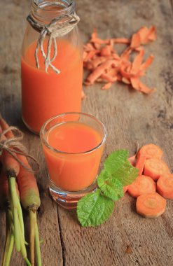 taze havuç suyu ile