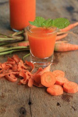 taze havuç suyu ile