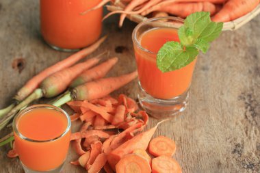 taze havuç suyu ile