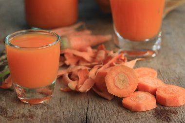 taze havuç suyu ile