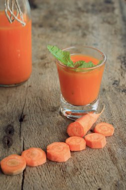 taze havuç suyu ile