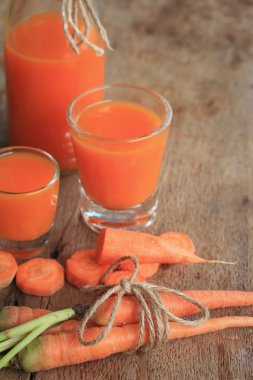 taze havuç suyu ile