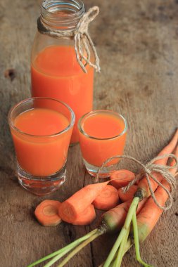 taze havuç suyu ile