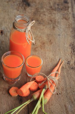 taze havuç suyu ile