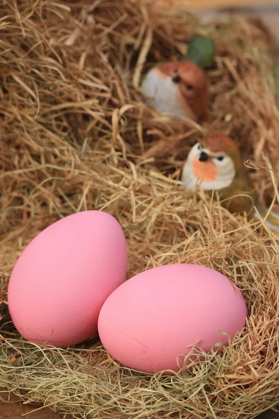 Huevo conservado en vinagre rosa —  Fotos de Stock