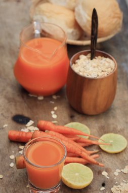 havuç suyu ile yulaf pul