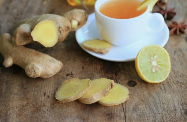 zencefil ile sıcak çay