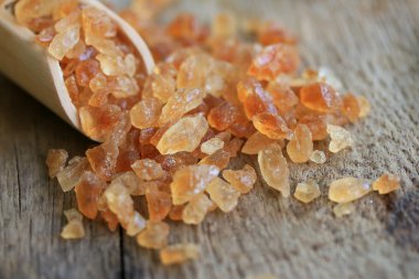 Organik şeker kamışı kahverengi