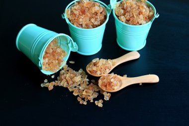 Organik şeker kamışı kahverengi